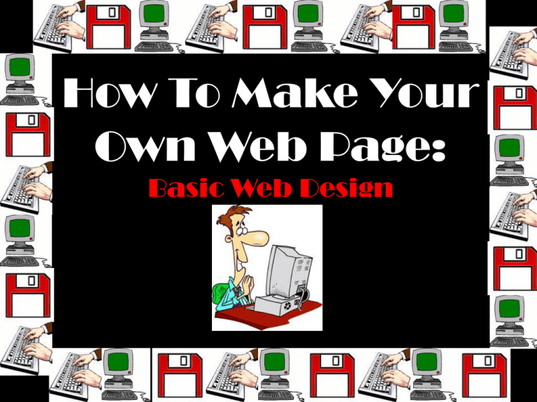 assignment 11 build your own webpage
