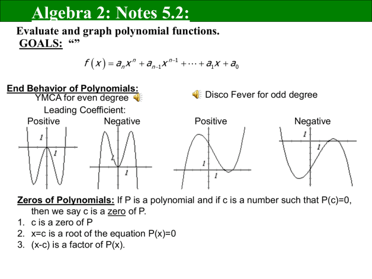 Alg2 Notes 5 2