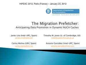 The Migration Prefetcher
