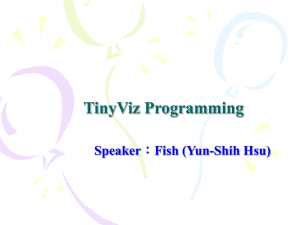 TinyViz Programming