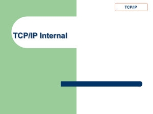 TCP/IP Transmission Control Protocol / Internet Protocol