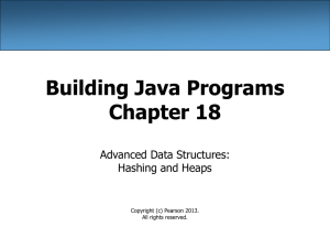 Chapter 18: Advanced Data Structures