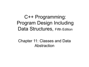 C++ Programming: Program Design Including Data Structures, Fifth