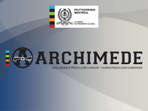 Archimede VI - ISR - International Submarine Races