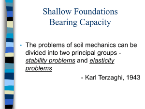 Chapter 3: Soil Mechanics