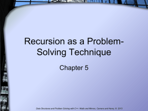 Chapter05-RecursionAsProblemSolvingTechnique