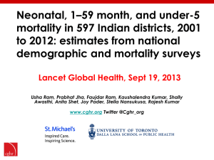 PPT_Child_mortality_LancetGH2013