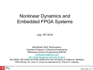 NonlinearDynamicsAndEmbeddedFPGASystems