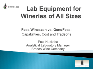 Foss Winescan vs. OenoFoss: Capabilities, Cost and Tradeoffs