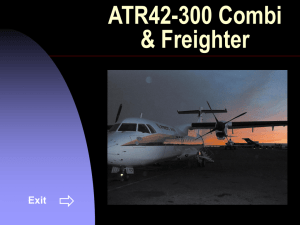 ATR42-300 Combi & Freighter