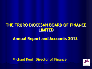 Annual Accounts for 2013