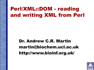 Parsing XML in Perl