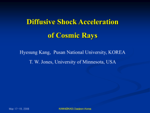 Diffusive shock acceleration theory