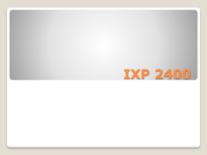IXP 2400 Registers