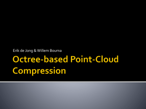 Octree-based Point-Cloud Compression