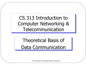 Theoretical Basis of Data Communication