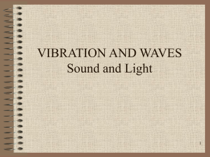 VIBRATION AND WAVES