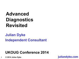 Advanced Diagnostics Revisited