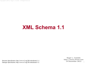 XML Schema 1.1