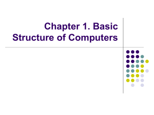 Basic Structure of Computers