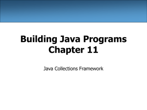 Chapter 11 - Building Java Programs