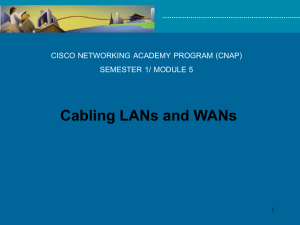Power Point Chapter 05 CCNA1