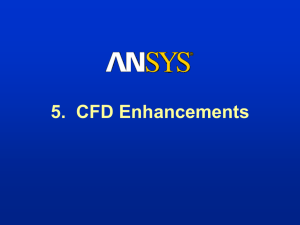CFD Enhancements