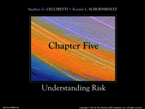 Chapter 5 Understanding Risk