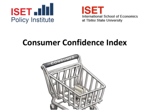 Consumer Confidence Index Presentation