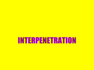 Interpenetration