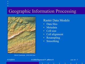 Geographic Information Processing
