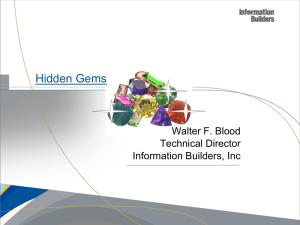 Hidden Gems - Information Builders