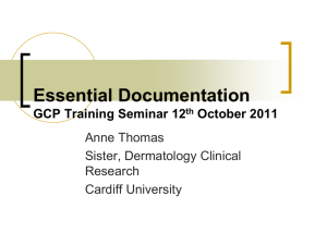 Essential Documentation GCP Training Day