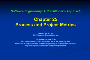 Transparency Masters for Software Engineering: A Practitioner`s