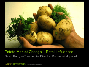 “Potato Market Change – Retail Influences”.