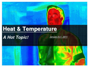 Temperature - Andress geology and physics