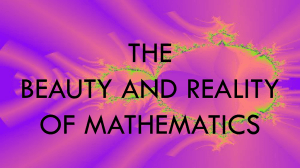 The beauty of mathematics