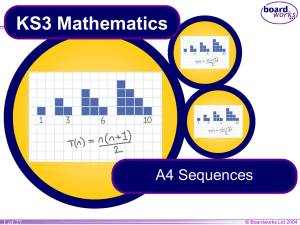 Sequences