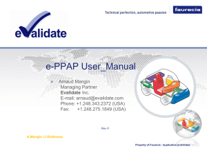 2 - ePPAP - Supplier Portal