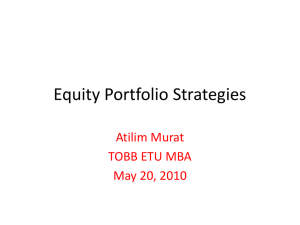 Fixed Income and Equity Strategies