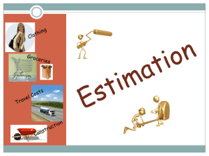 Rounding and Estimation PowerPoint