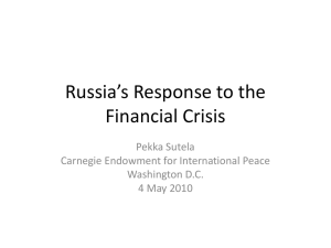 Sutela Slides - Carnegie Endowment for International Peace