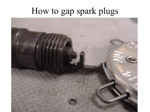 How to gap spark plugs