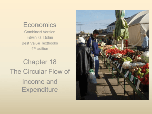 circular flow of income and expenditure