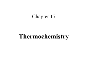 Ch 17--Thermochemistry(first class)