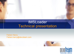IMSLoader-Pres-technical - mts