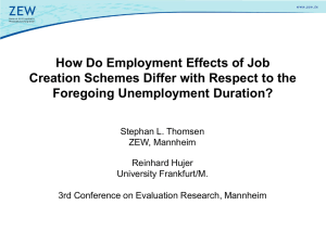 5. Employment Effects