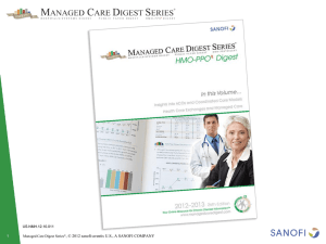 Slide 1 - Managed Care Digest Series
