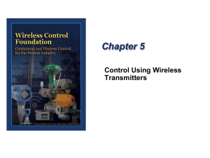 Chapter 5 Control Using Wireless Transmitters