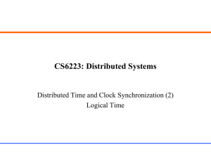 Distributed Time Synchronization II